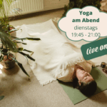 Yoga live online von zu Hause aus