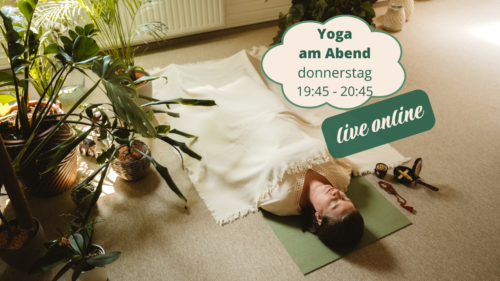 Yoga live online von zu Hause aus